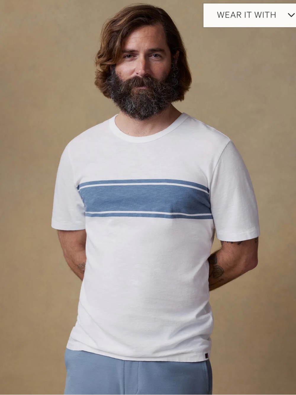 Faherty Sunwashed Pocket Tee